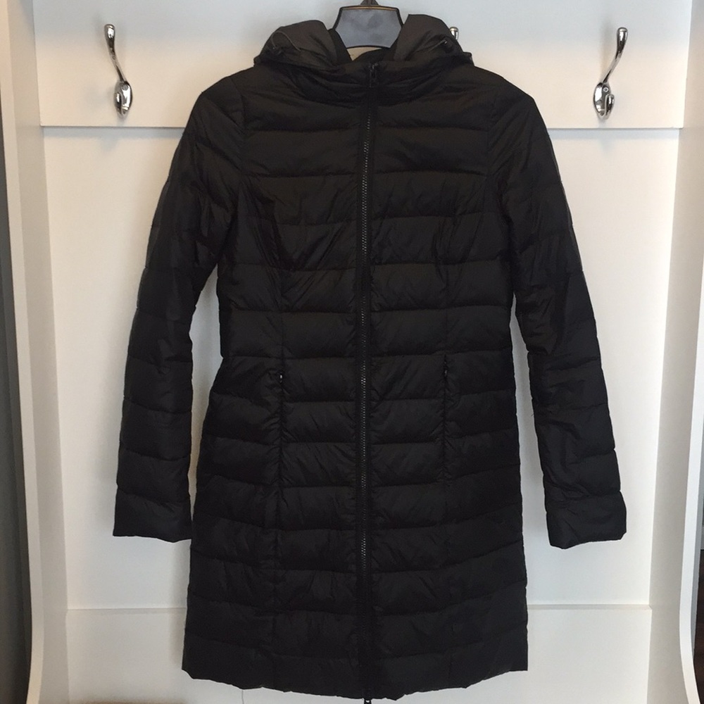 Down winter coat, light weight. Lightly used!